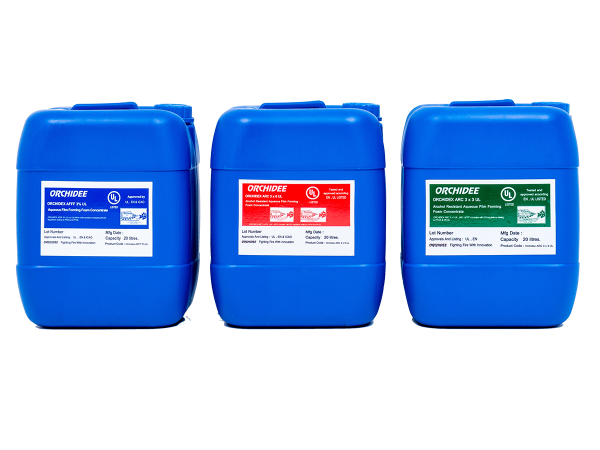 น้ำยาดับเพลิงโฟม (Fire Fighting Concentrate Foam)