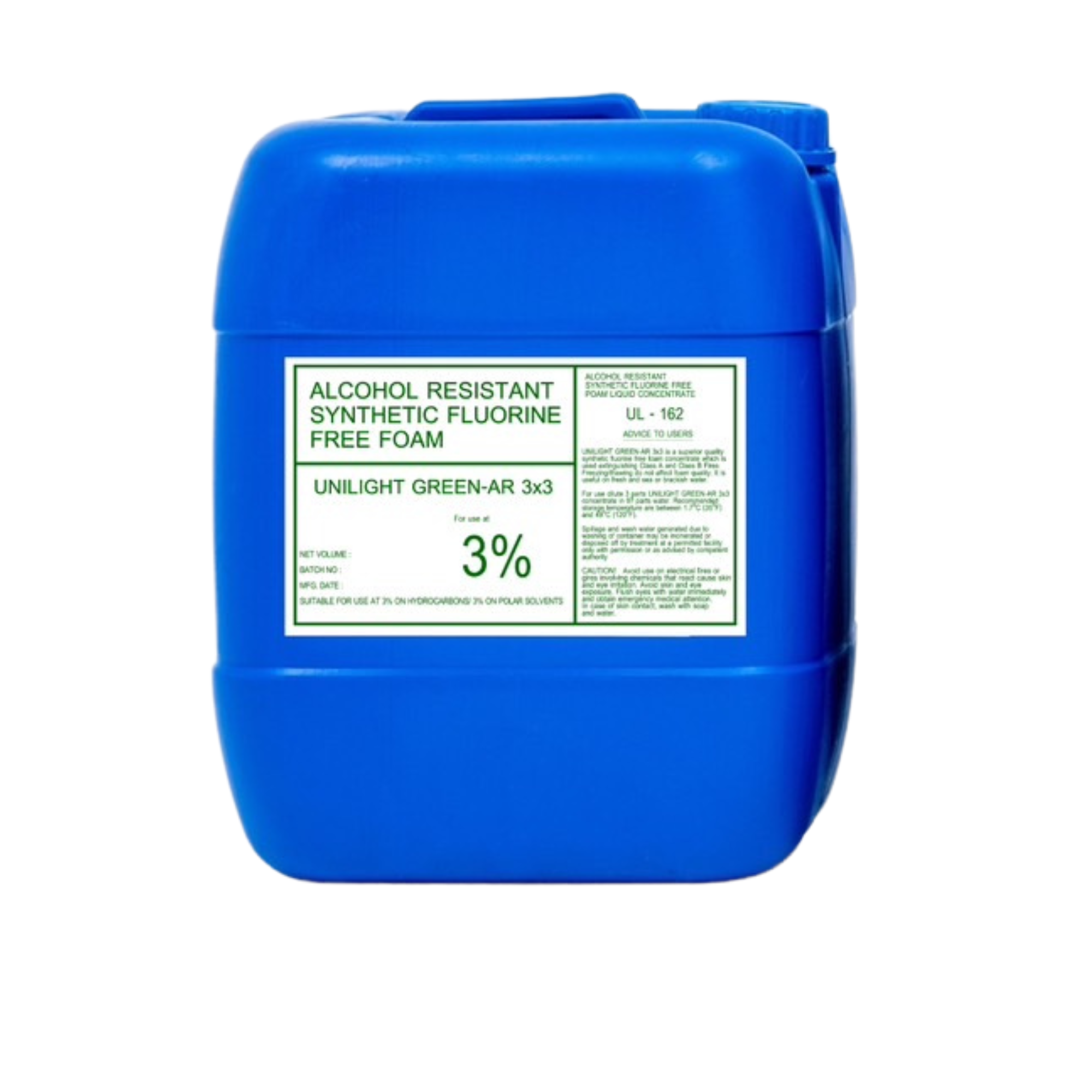 โฟมดับเพลิงปลอดสารฟลูออรีน (Fluorine Free Foam) มาตรฐาน UL 